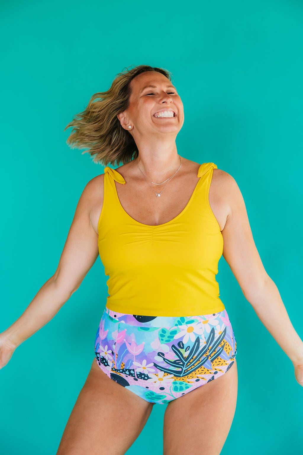 Last Pieces - Shoulder Tie Top Buttercup
