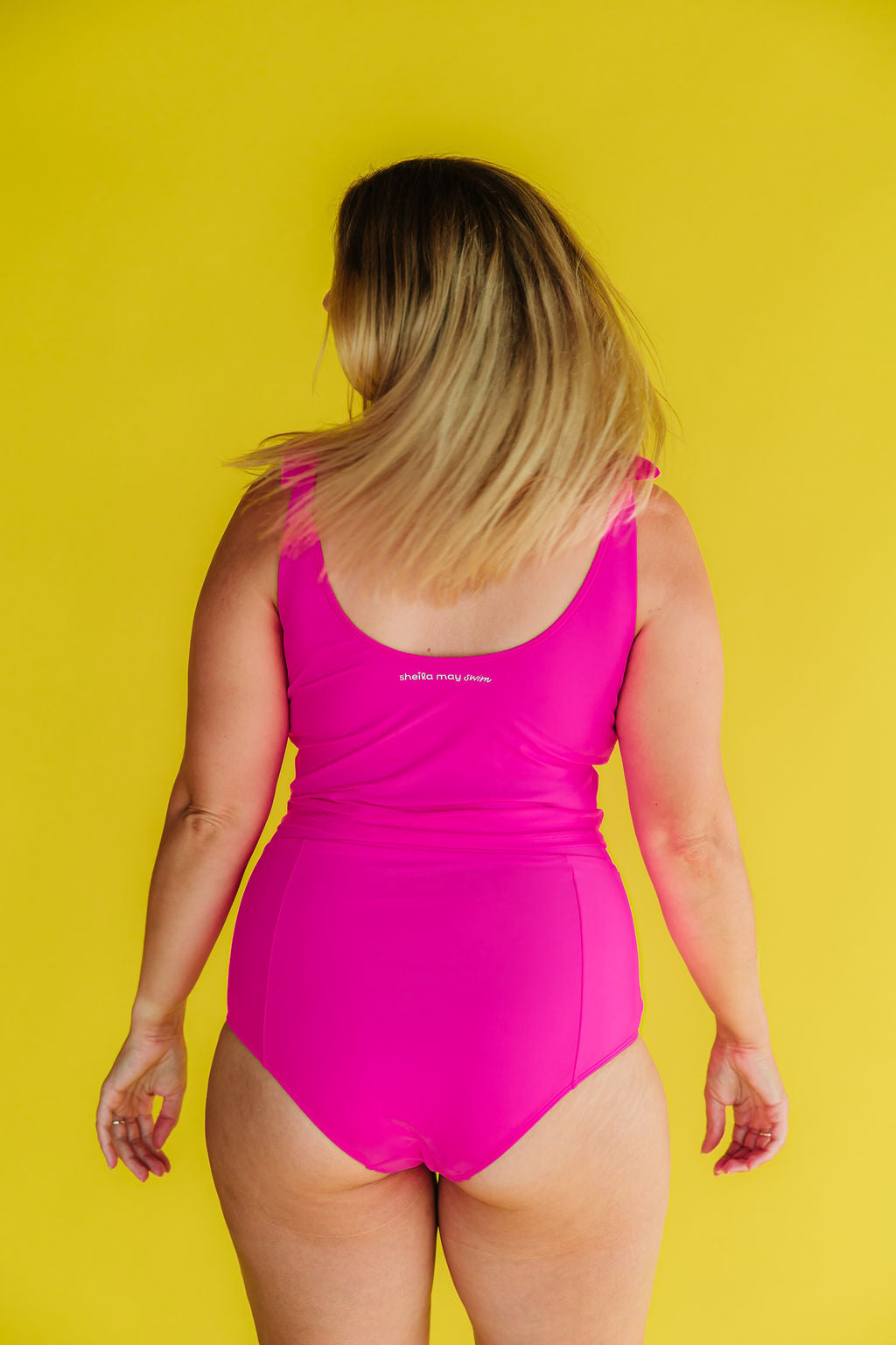 Last Pieces - High Cut Bottoms Flamingo