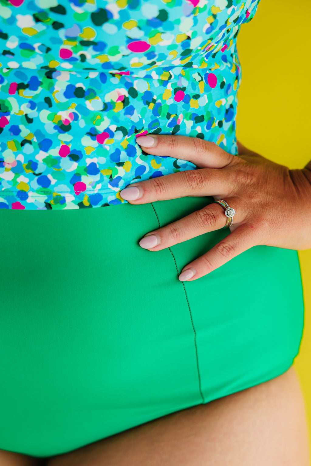Last Pieces - High Waisted Bottoms Clover