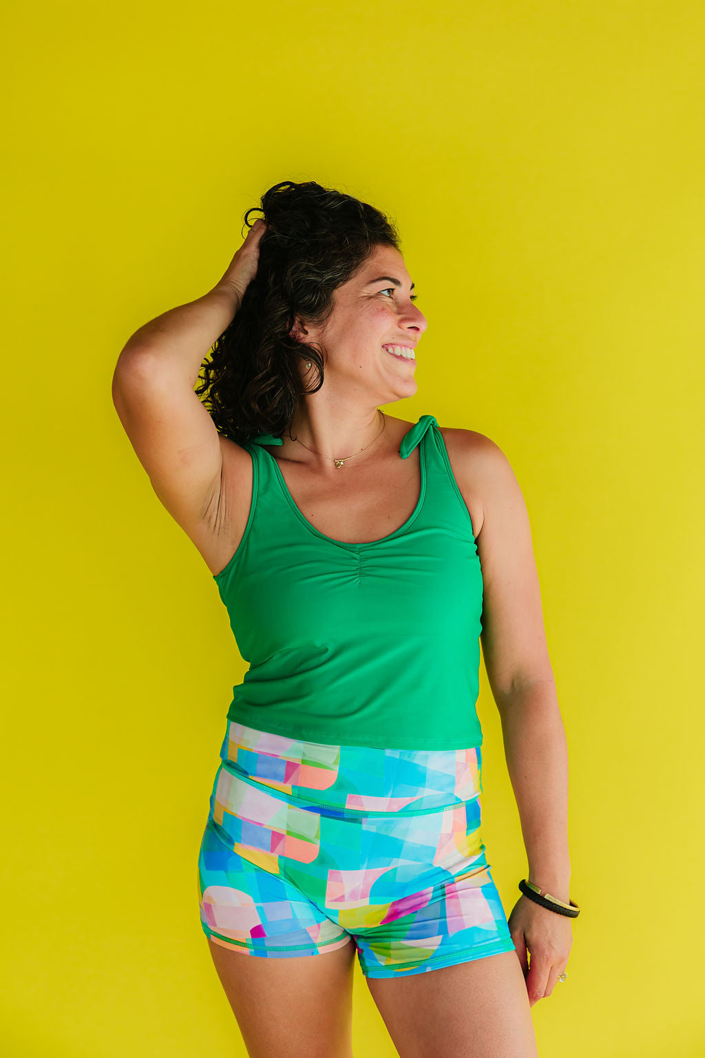 Last Pieces - Shoulder Tie Top Clover