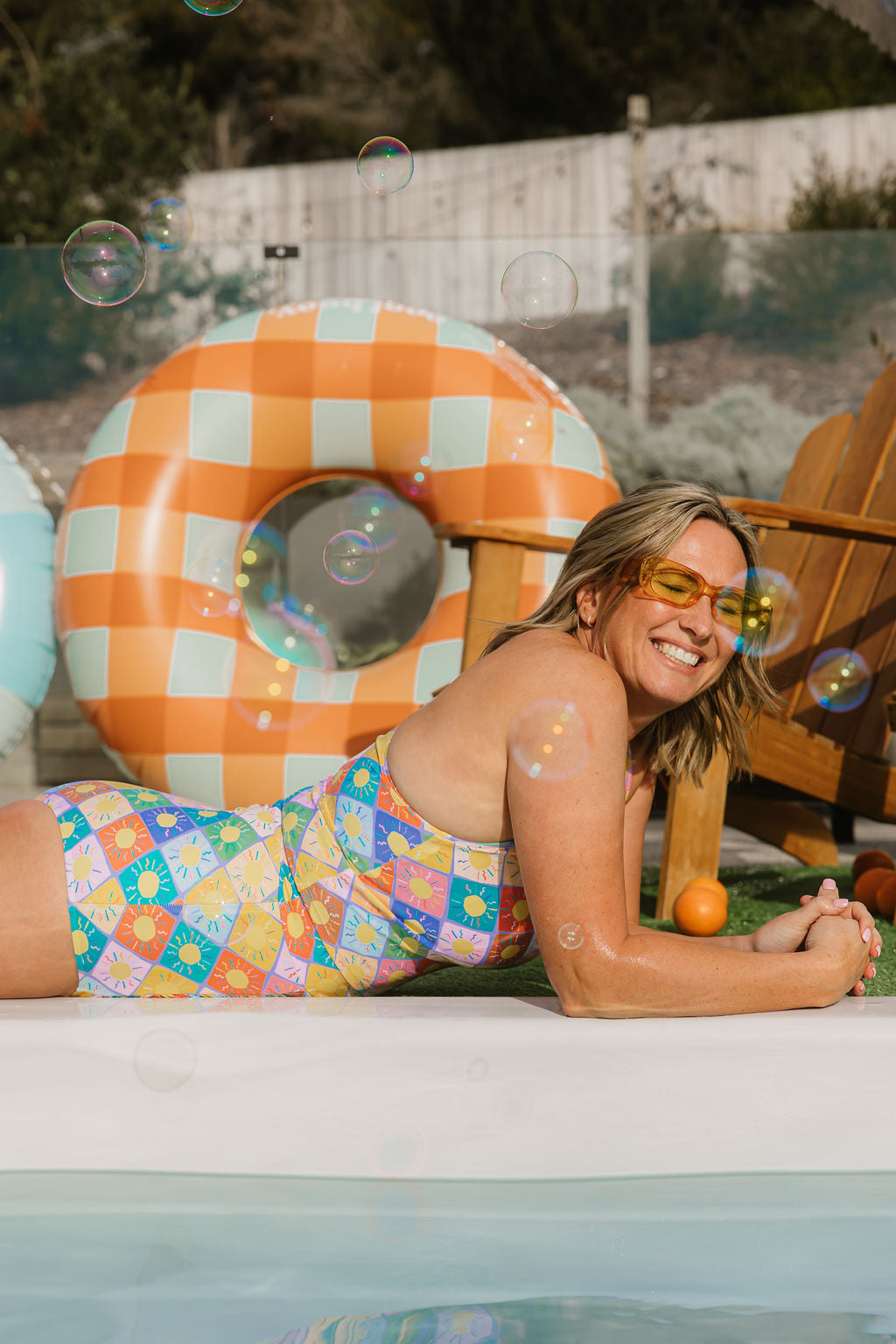 Racer Back Top Here Comes The Sun