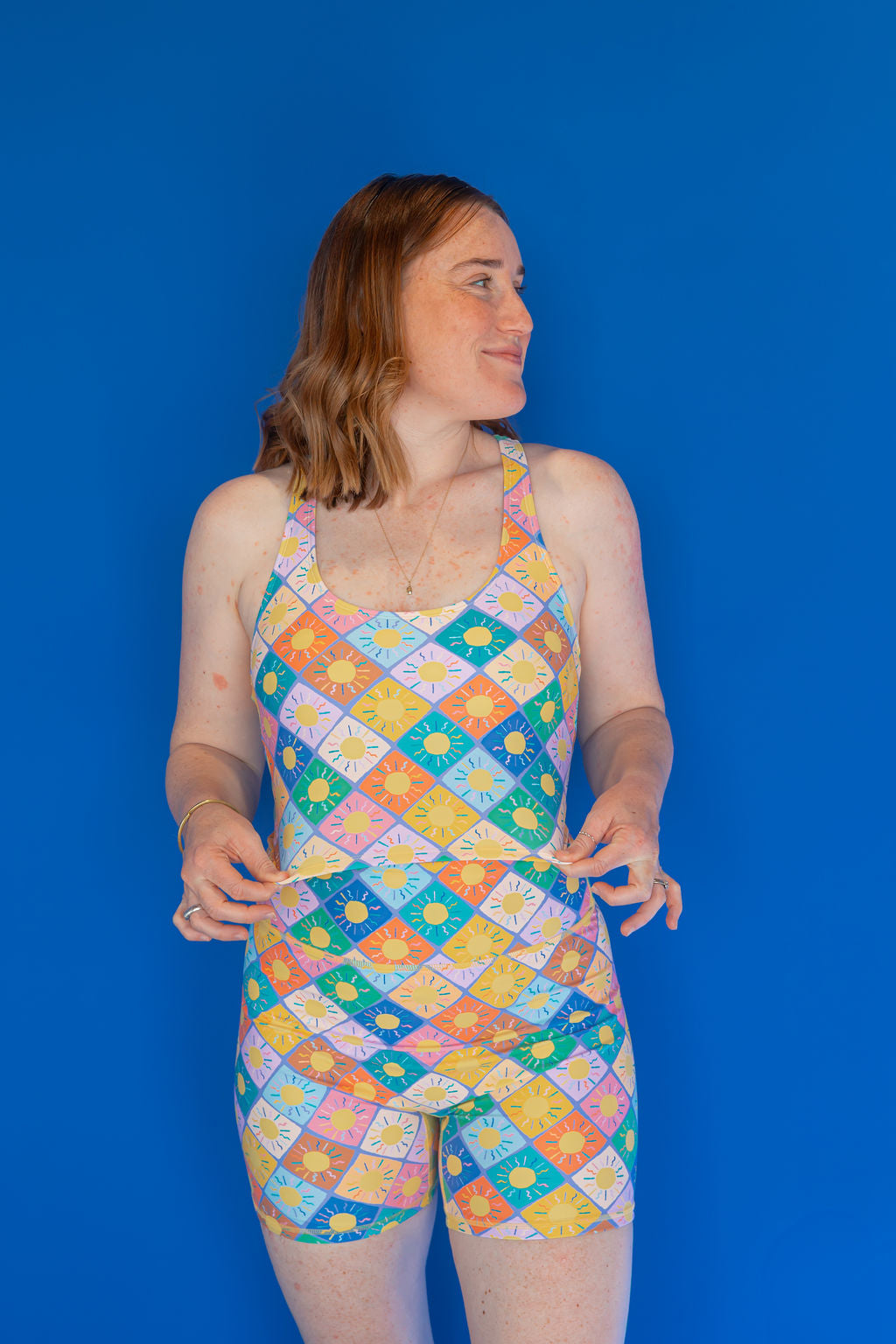 Racer Back Top Here Comes The Sun