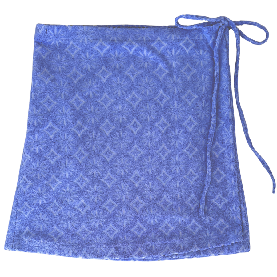 The Terry Skirt - Periwinkle